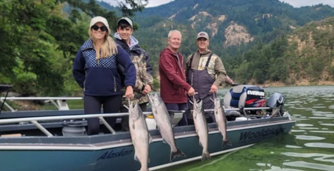 Fishing in Montesano, Washington