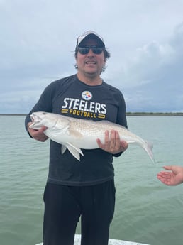 Redfish fishing in Port Isabel, Texas