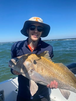 Black Drum Fishing in Galveston, Texas