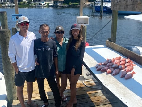 Red Snapper fishing in Destin, Florida