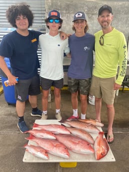 Red Snapper fishing in Destin, Florida