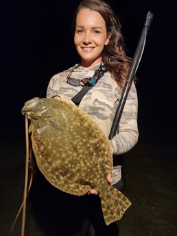 Flounder Fishing in Rio Hondo, Texas