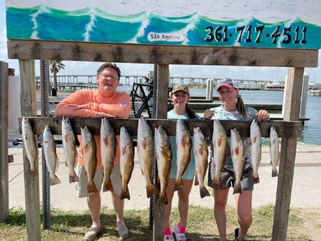 Redfish, Speckled Trout / Spotted Seatrout fishing in Ingleside, Texas