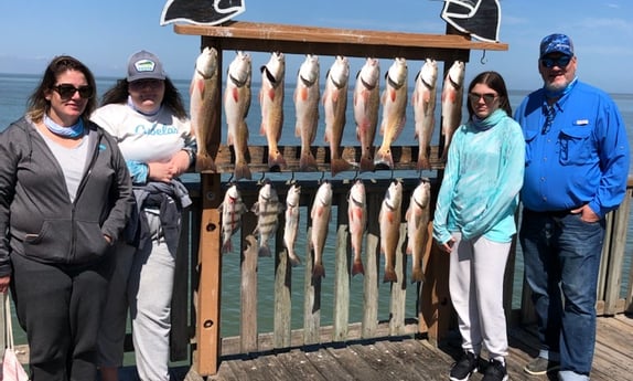 Redfish, Sheepshead fishing in South Padre Island, Texas