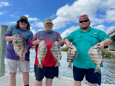 Redfish fishing in Port Orange, Florida