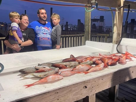 Scup / Porgy, Vermillion Snapper Fishing in Orange Beach, Alabama