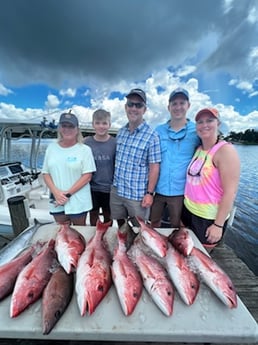 Red Snapper fishing in Pensacola, Florida