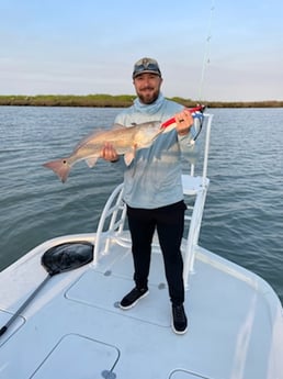 Redfish fishing in South Padre Island, Texas