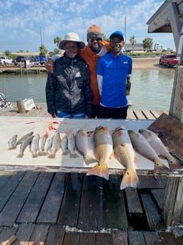 Redfish, Speckled Trout / Spotted Seatrout fishing in Galveston, Texas