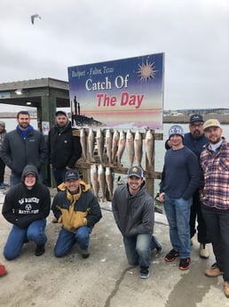 Redfish fishing in Rockport, Texas