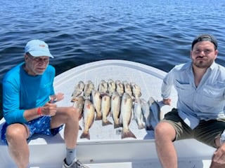 Black Drum, Redfish, Speckled Trout Fishing in South Padre Island, Texas