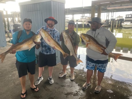 Redfish Fishing in Galveston, Texas