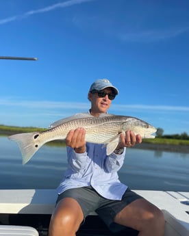 Redfish fishing in Wrightsville Beach, North Carolina