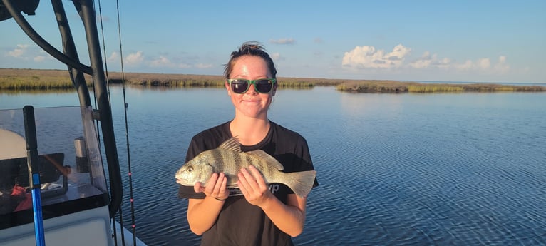 Black Drum fishing in Port O&#039;Connor, Texas