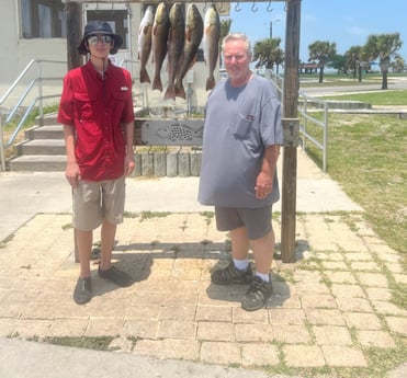 Redfish fishing in Rockport, Texas