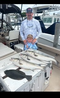 Fishing in Hampton Bays, New York