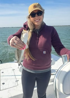 Speckled Trout / Spotted Seatrout fishing in Aransas Pass, Texas