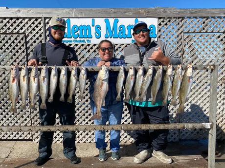 Redfish, Speckled Trout / Spotted Seatrout fishing in Corpus Christi, Texas