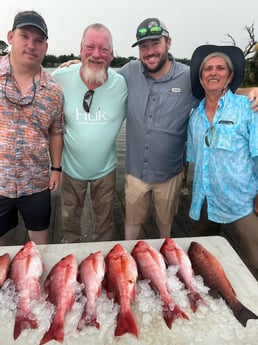 Red Snapper fishing in Pensacola, Florida