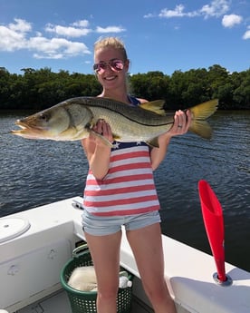 Snook fishing in Fort Myers, Florida