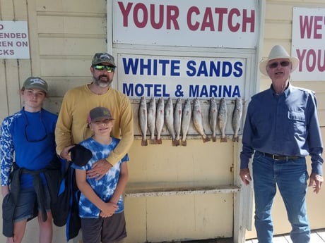 Redfish, Speckled Trout / Spotted Seatrout fishing in South Padre Island, Texas