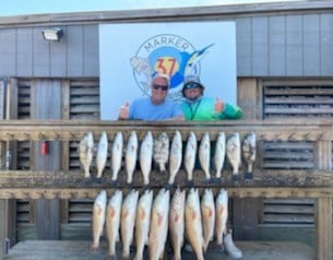 Redfish, Speckled Trout / Spotted Seatrout fishing in Corpus Christi, Texas