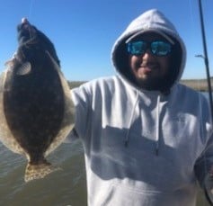 Flounder Fishing in Matagorda, Texas