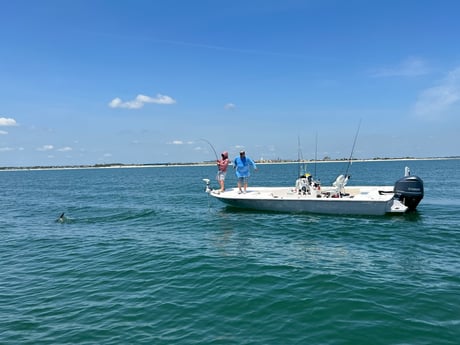 Redfish fishing in Jacksonville Beach, Florida