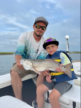 Redfish fishing in Wrightsville Beach, North Carolina