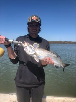 Redfish fishing in Matagorda, Texas