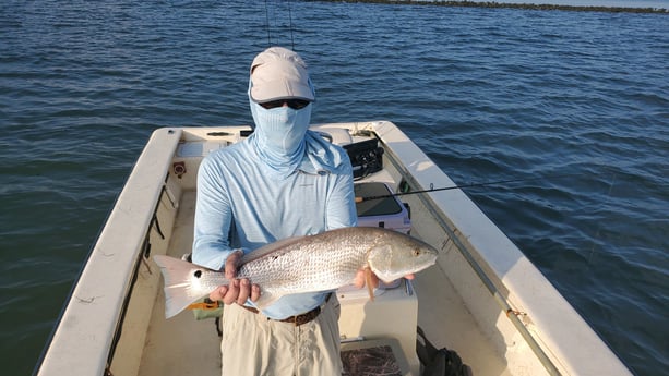 Redfish fishing in Beaufort, North Carolina