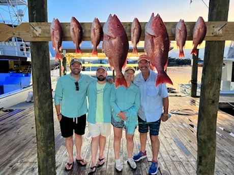 Red Snapper fishing in Orange Beach, Alabama