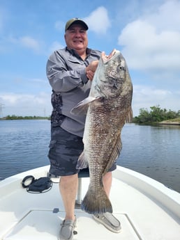 Black Drum Fishing in Sulphur, Louisiana