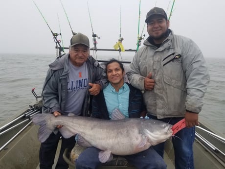 Blue Catfish fishing in Dallas, Texas