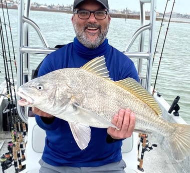 Black Drum fishing in Port Aransas, Texas