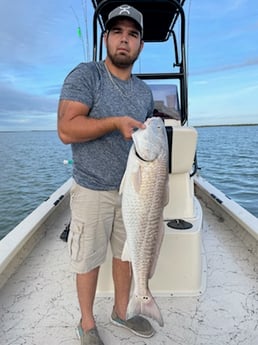 Redfish fishing in South Padre Island, Texas