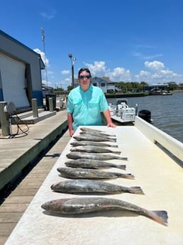 Speckled Trout / Spotted Seatrout fishing in Galveston, Texas