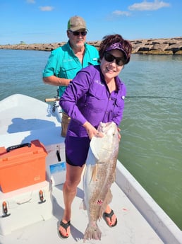 Redfish fishing in Port O&#039;Connor, Texas