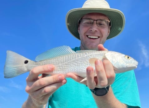 Redfish fishing in South Padre Island, Texas