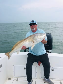 Redfish fishing in Surfside Beach, Texas