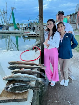 Flounder, Redfish, Speckled Trout Fishing in Rockport, Texas