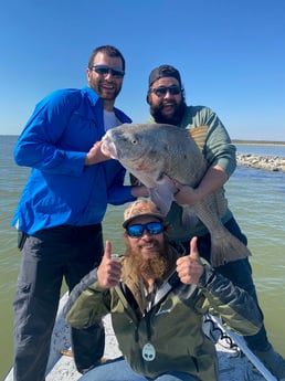 Black Drum fishing in Rockport, Texas