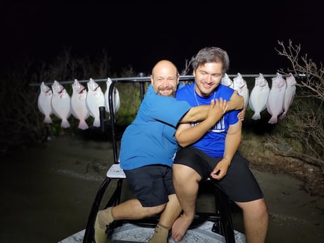 Flounder Fishing in Rio Hondo, Texas