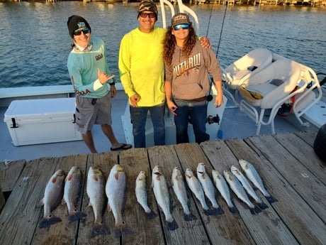 Redfish, Speckled Trout / Spotted Seatrout Fishing in South Padre Island, Texas