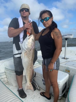 Redfish fishing in Galveston, Texas