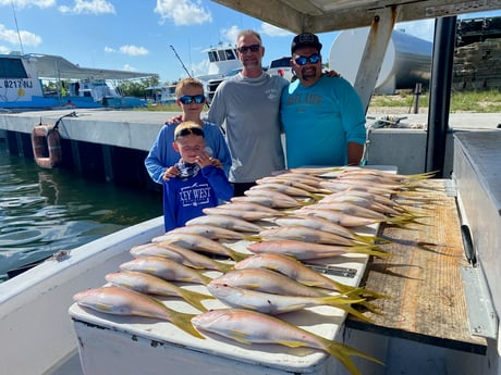 Yellowtail Snapper fishing in Key West, Florida