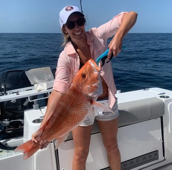 Red Snapper fishing in Freeport, Texas