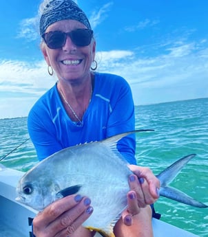 Permit fishing in Tavernier, Florida