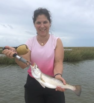 Speckled Trout / Spotted Seatrout fishing in Matagorda, Texas