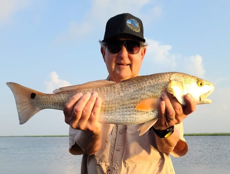 Redfish fishing in Port O&#039;Connor, Texas, USA